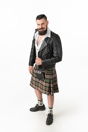 Man in kilt